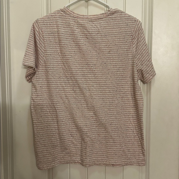 NWT Marine Layer L confetti crew Striped Tee - Picture 4 of 4